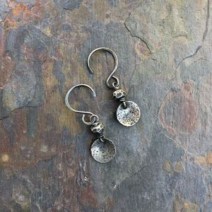 Artisan handmade sterling earrings!